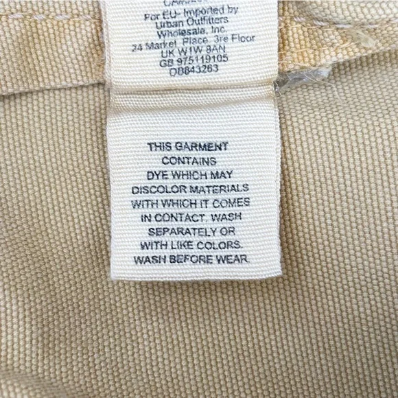 FREE People We the Free Patti Pant in Graham Cracker Wide Leg Cropped Cotton 25 - Picture 9 of 12